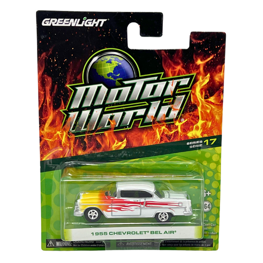 Greenlight Motor World 1955 Chevrolet Bel Air 1:64 Diecast