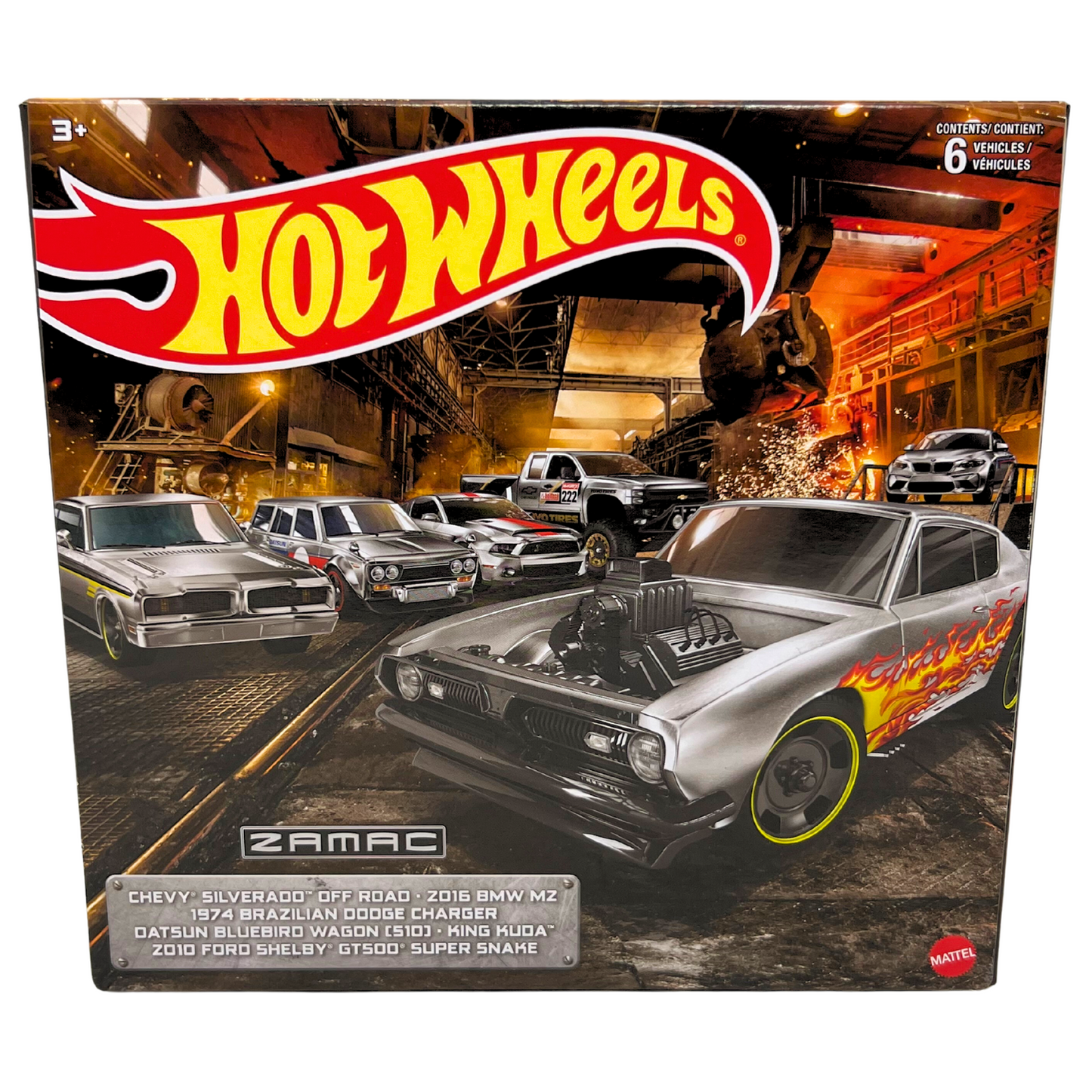 Hot Wheels 2022 Zamac Themed 6-Pack 1:64 Diecast