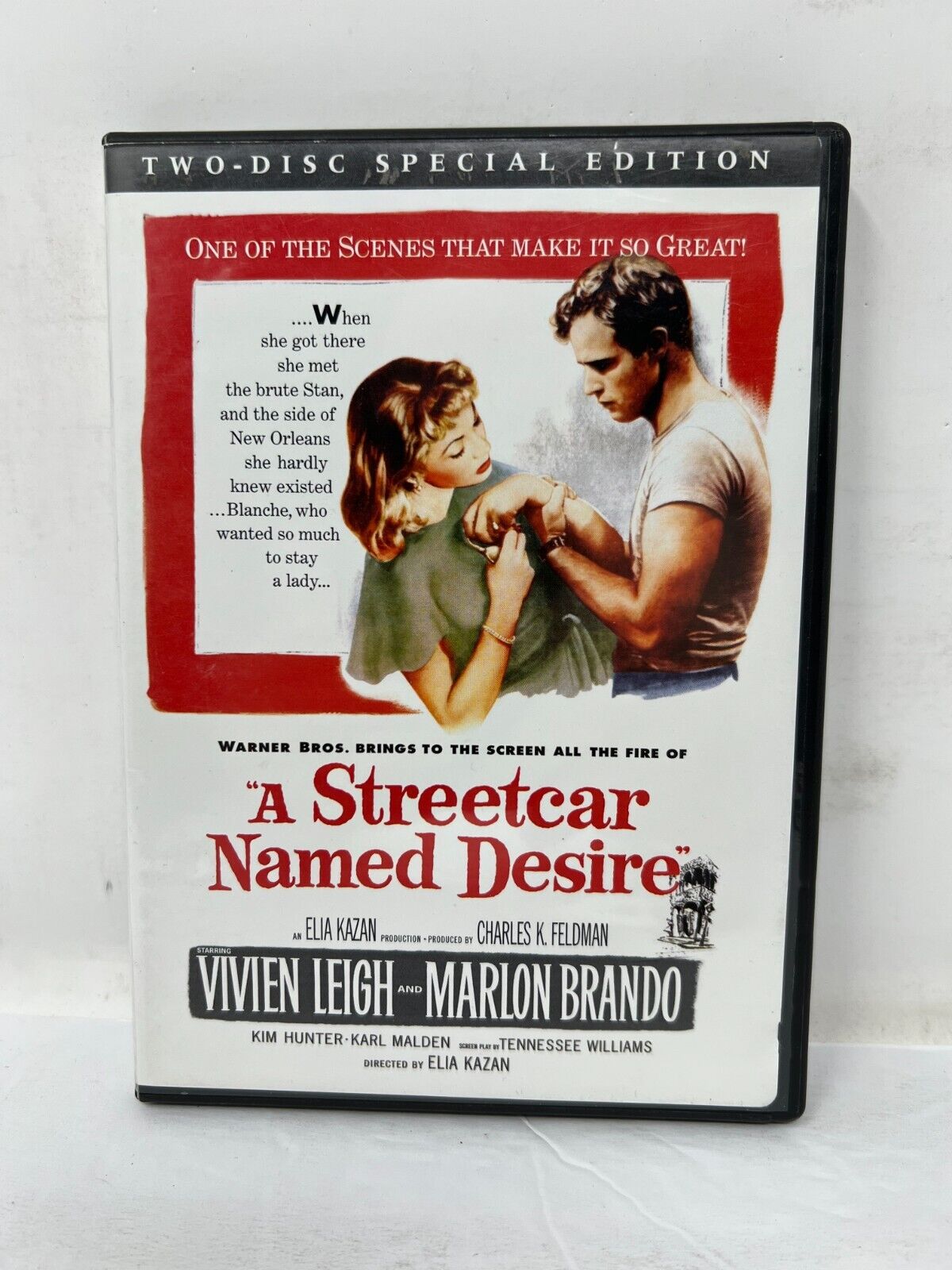 A Streetcar Named Desire (DVD, 2006) Marlon Brando Drama Good Condition!!