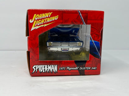 Johnny Lightning Marvel Spider-Man 1971 Plymouth Duster 340 1:24 Diecast