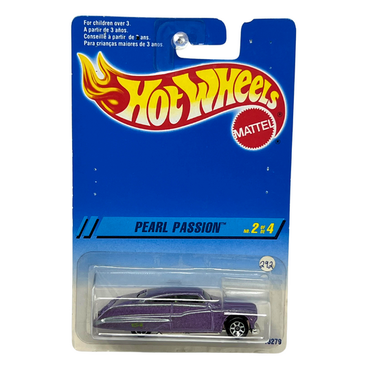 Hot Wheels Pearl Driver Series Pearl Passion Fantasy Cars 1:64 Diecast Blue Card