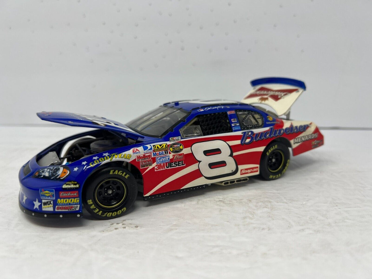 Motorsports Authentics #8 Dale Earnhardt Jr. Bud Stars & Stripes 1:24 Diecast