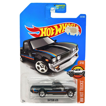 Hot Wheels HW Hot Trucks Datsun 620 JDM 1:64 Diecast Black