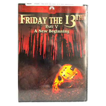 Friday the 13th Part V - A New Beginning (DVD,2001) Horror New and Sealed!!!