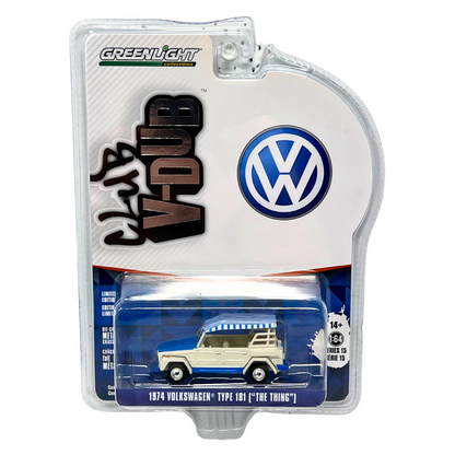 Greenlight Club V-Dub 1974 Volkswagen Type 181 "The Thing" 1:64 Diecast