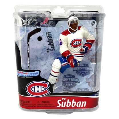 McFarlane P.K. Subban Montreal Canadiens Chase White Jersey NHL Series 28 Figure