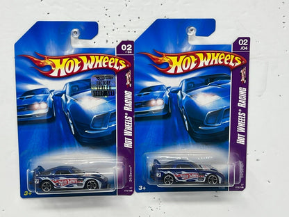 Hot Wheels HW Racing 24 Seven JDM 1:64 Diecast Lot of 2 Blue