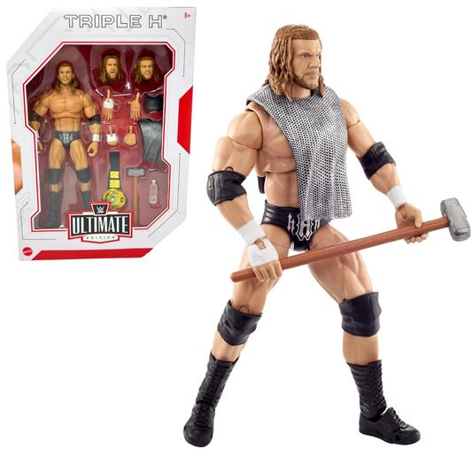 WWE Triple H DX Ultimate Edition Action Figure W/ Entrance Attire & Belt Mattel Toys