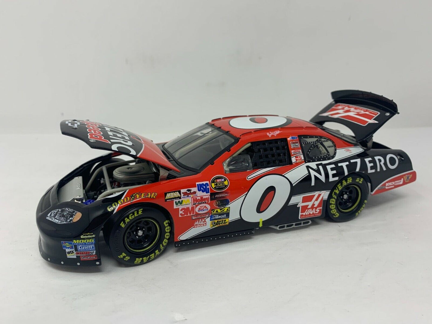 Action Nascar #0 Ward Burton NetZero HiSpeed 2004 Chevy Monte Carlo 1:24 Diecast