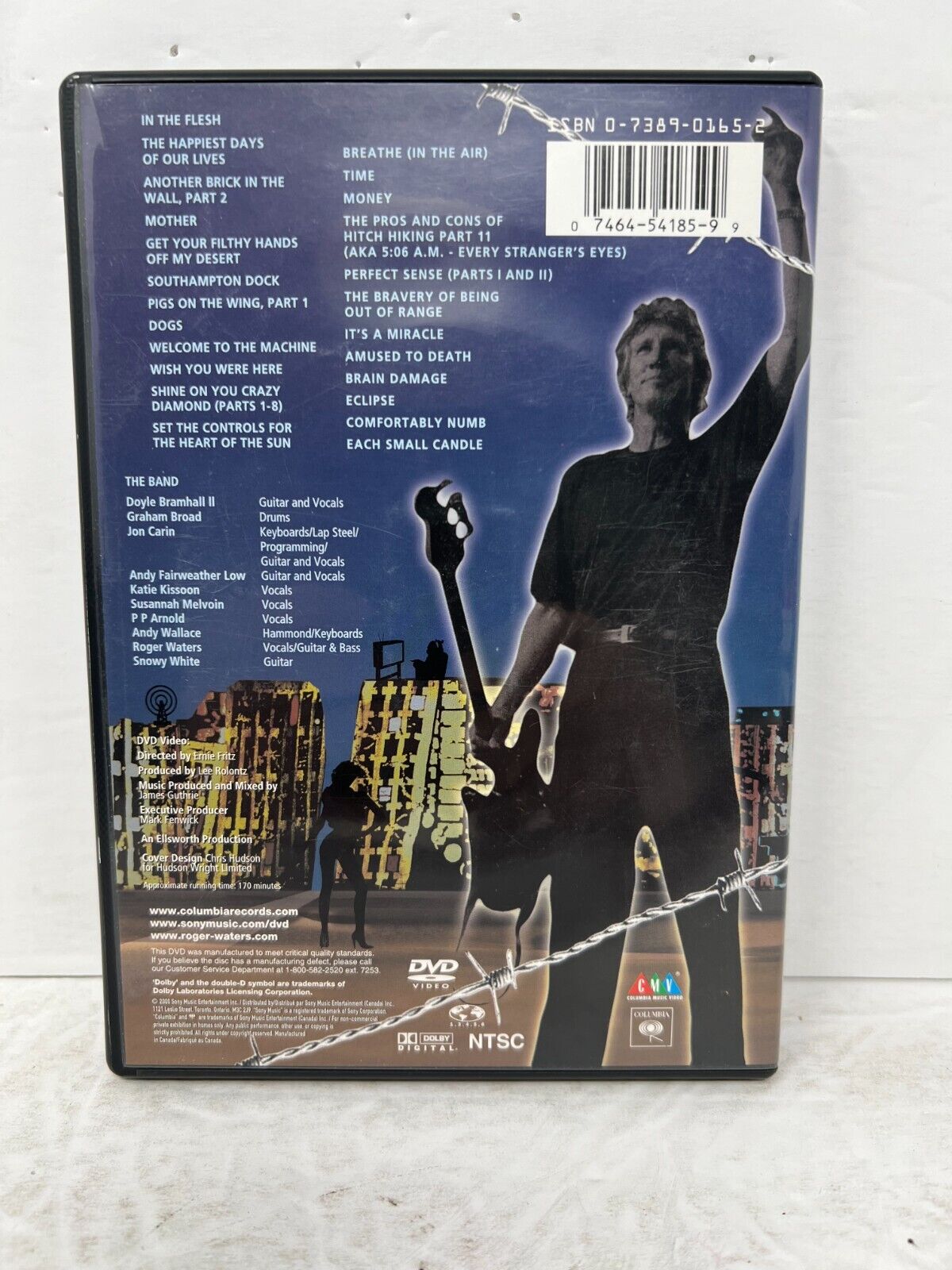 Roger Waters In the Flesh Live (DVD, 2000) Music Concert Good Condition!!!