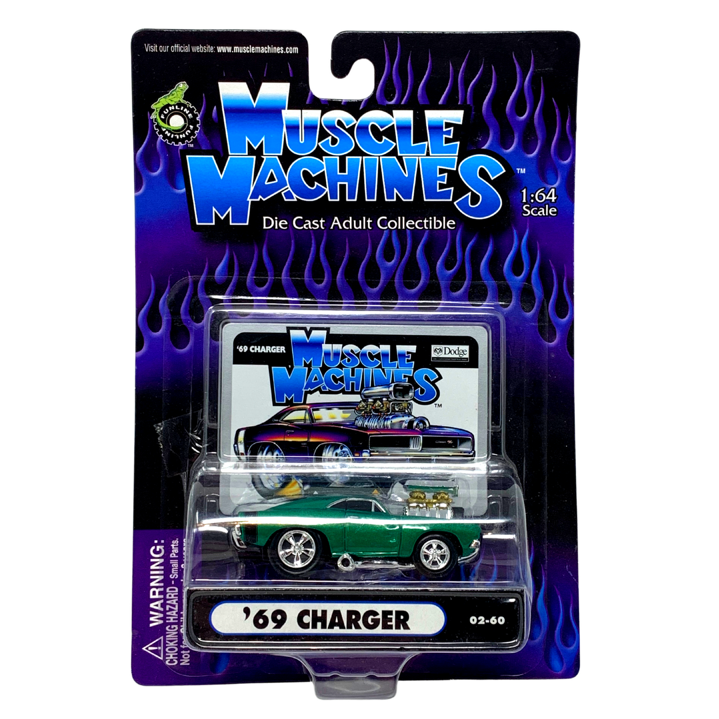 Muscle Machines '69 Charger 1:64 Diecast