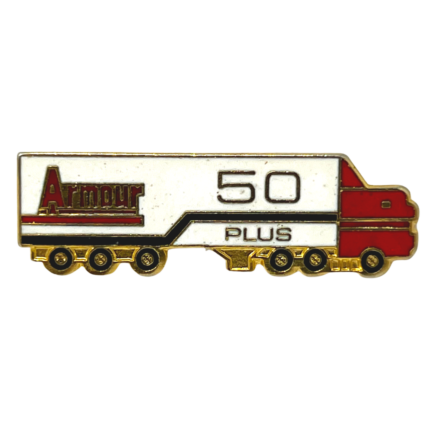 Armour 50 Plus Semi Truck Lapel Pin