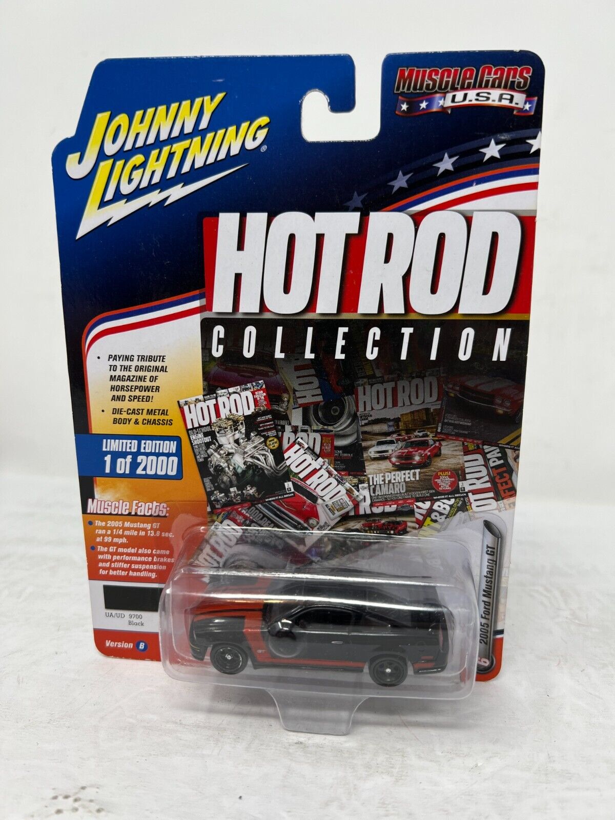 Johnny Lightning Hot Rod Collection 2005 Ford Mustang GT 1:64 Diecast