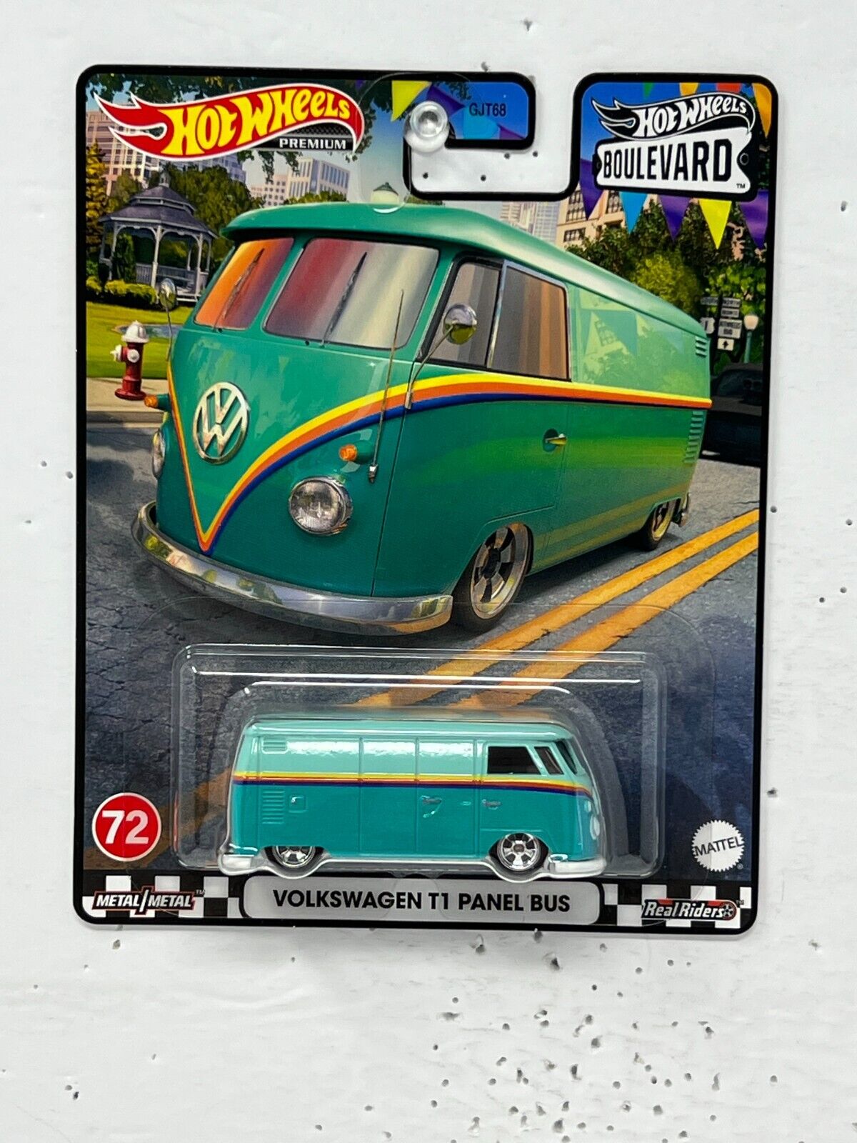 Hot Wheels Premium Boulevard Volkswagen T1 Panel Bus 1:64 Diecast