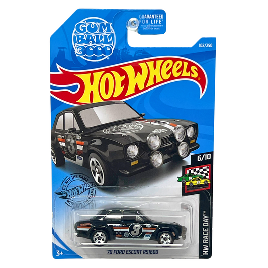 Hot Wheels HW Race Day '70 Ford Escort RS1600 JDM 1:64 Diecast