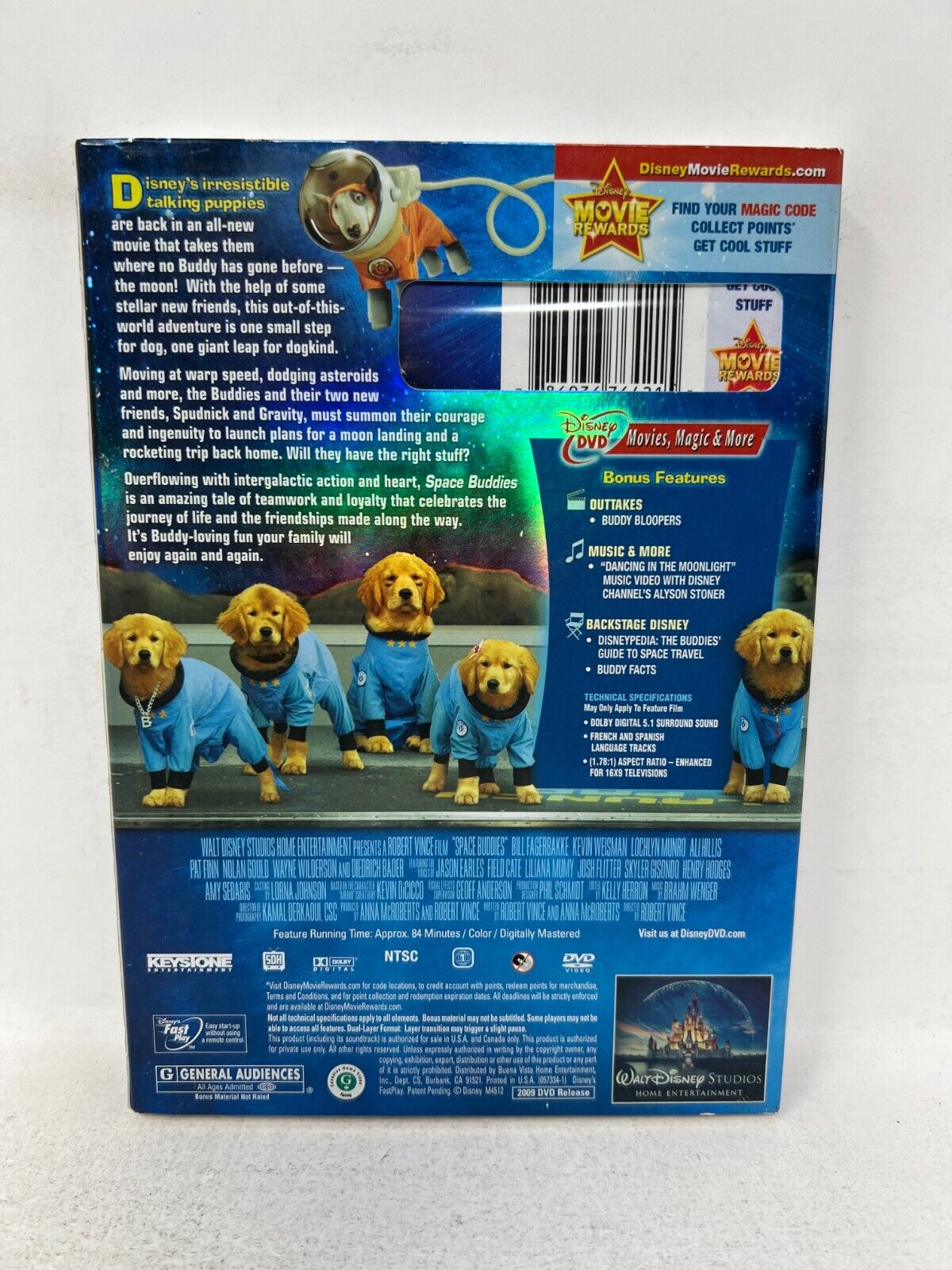 Disney Space Buddies (DVD, 2009) Live Action Brand New and Sealed!!!