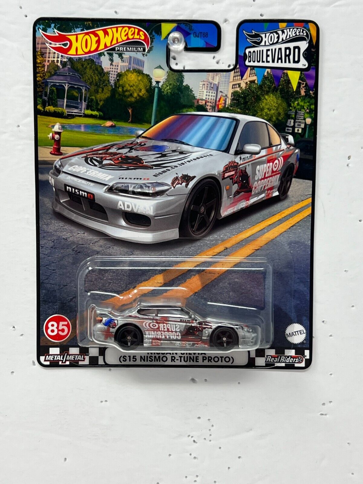 Hot Wheels Premium Boulevard Nissan Silvia (S15 Nismo R-Tune Proto) 1:64 Diecast