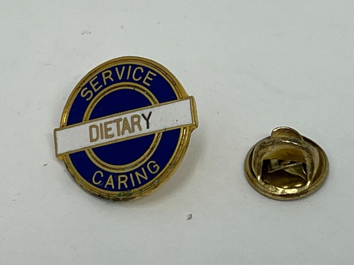 Dietary Service Caring Hospital Clubs & Organizations Lapel Pin P1