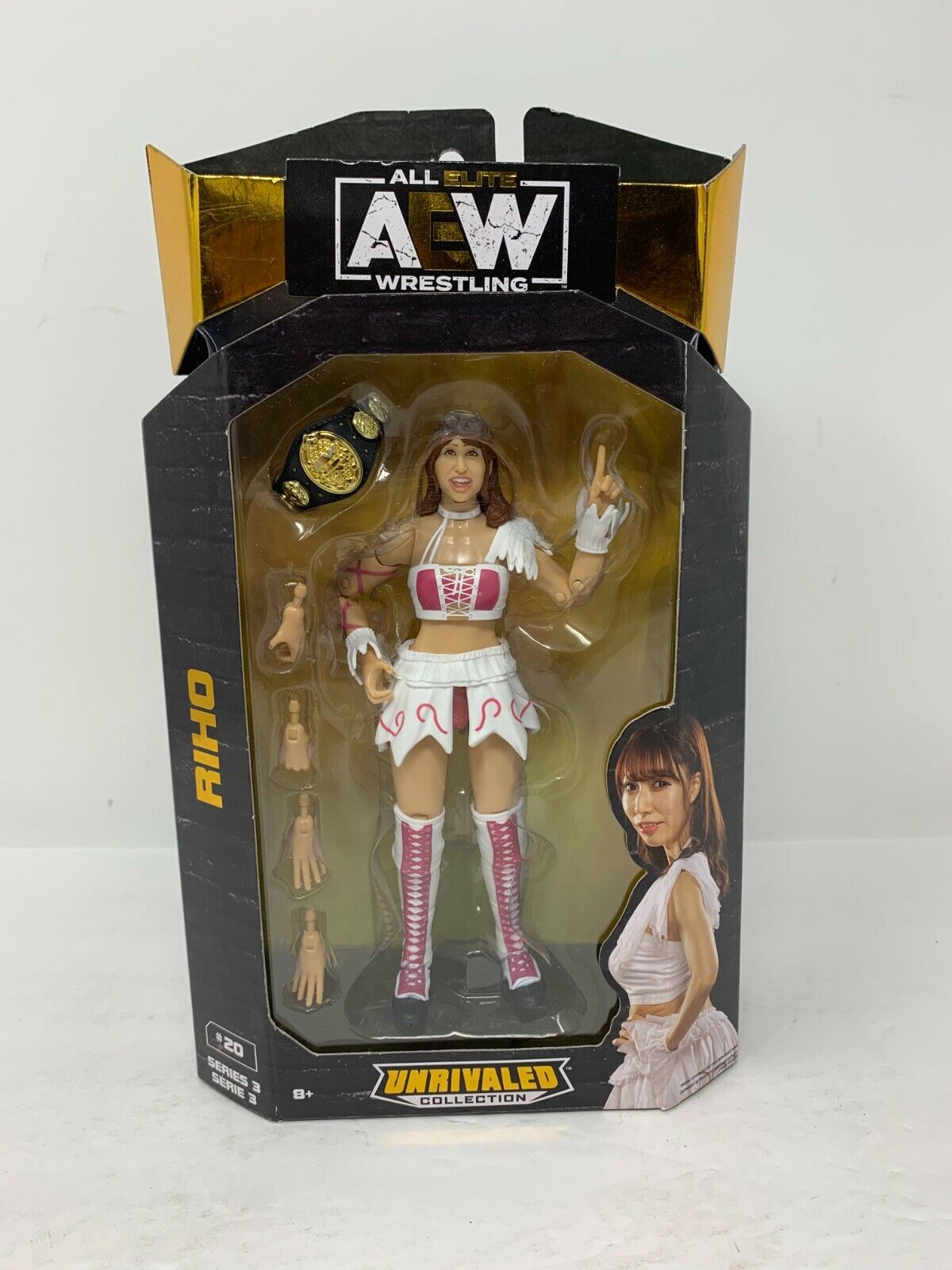 AEW Riho Unrivaled Series 3 #20 Jazwares Wrestling Action Figure