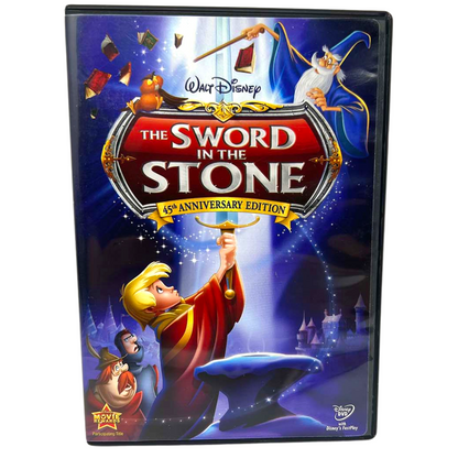 Disney The Sword in the Stone (DVD, 2008) 45th Anniversary Good Condition!!!