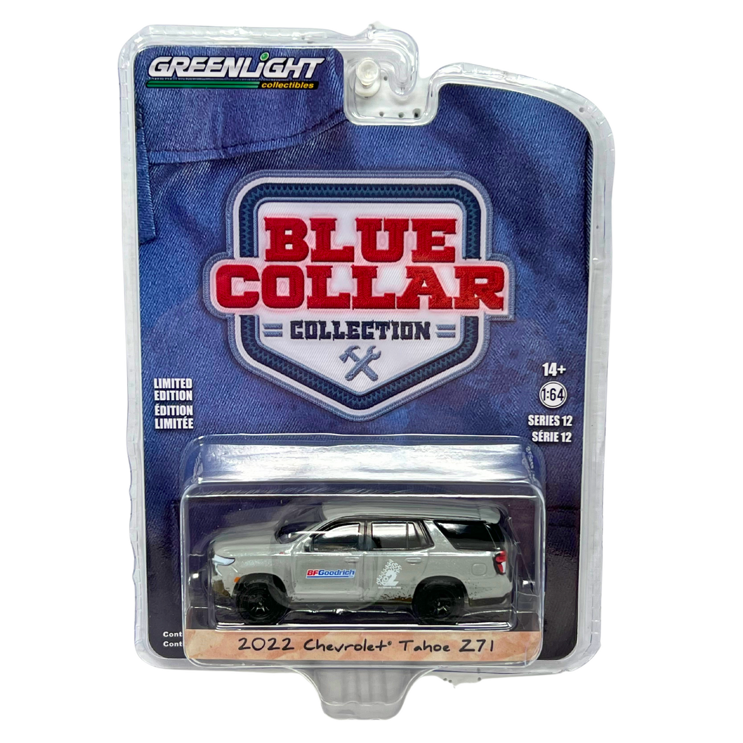 Greenlight Blue Collar 2022 Chevrolet Tahoe Z71 1:64 Diecast