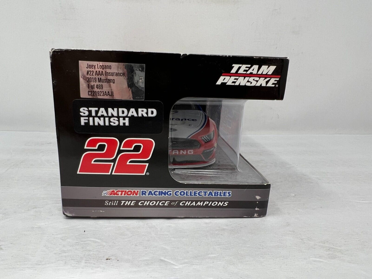 Lionel Racing Nascar #22 Joey Logano AAA Insurance 2019 Mustang 1:24 Diecast