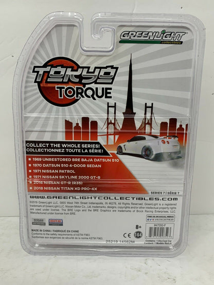 Greenlight Tokyo Torque Series 7 2018 Nissan Titan XD Pro-4X 1:64 Diecast