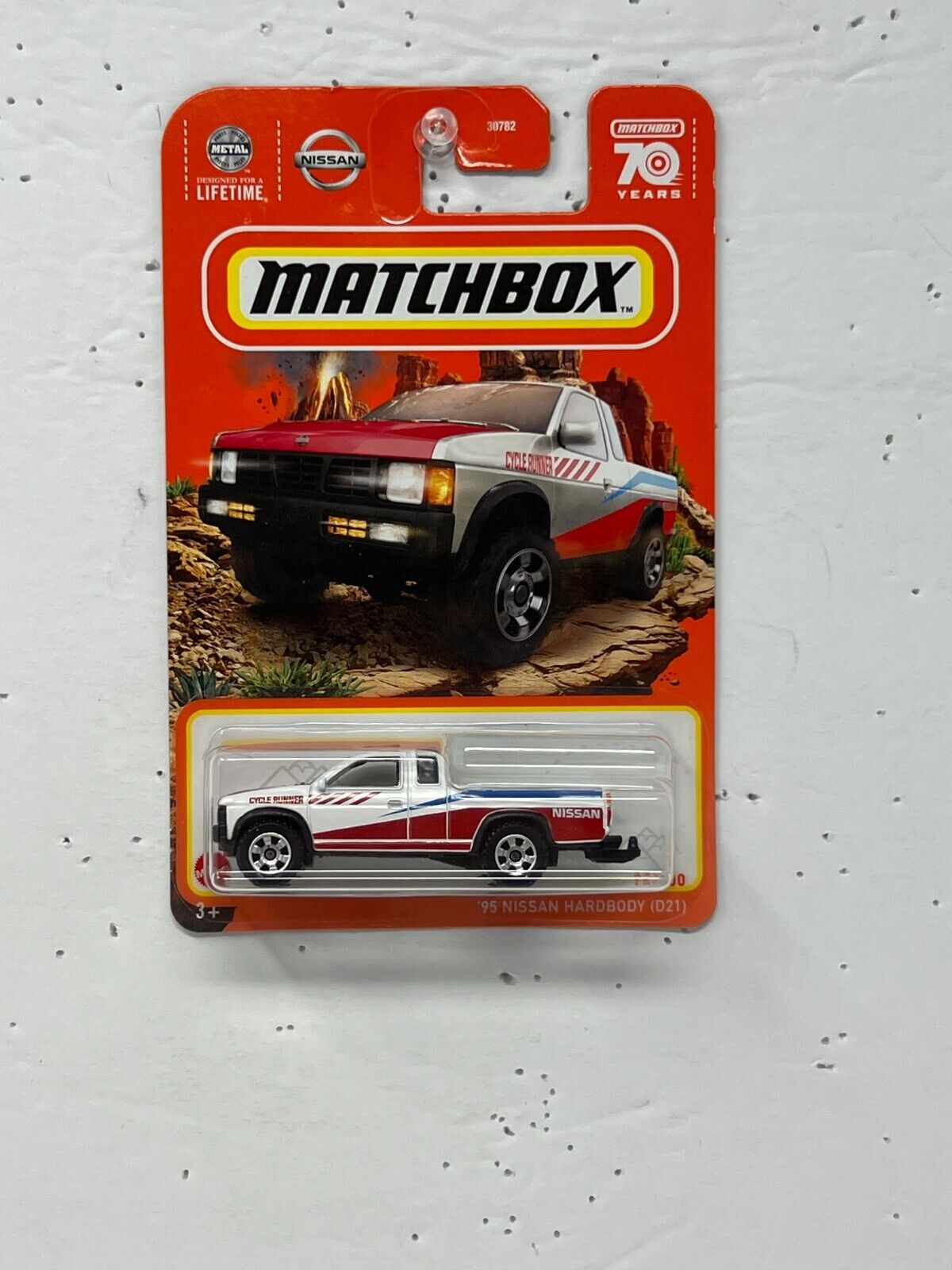 Matchbox Truck Series 1995 Nissan Hardbody (D21) JDM 1:64 Diecast Cycle Runner