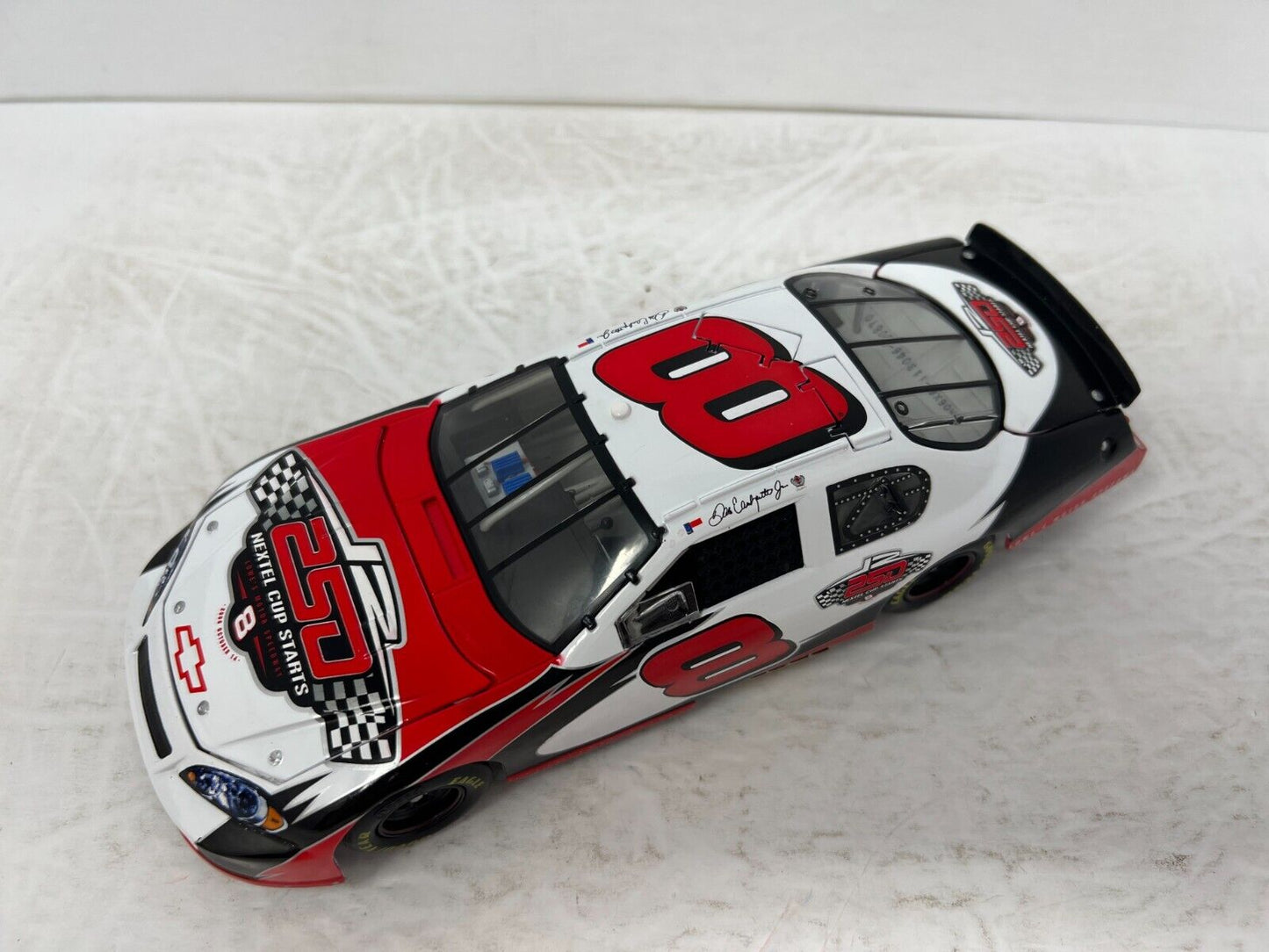 Motorsports Authentics #8 Dale Earnhardt Jr 250th Start GM Dealers 1:24 Diecast