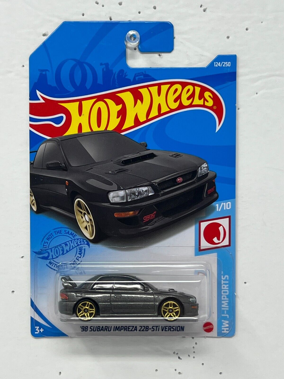 Hot Wheels HW J-Imports 1998 Subaru Impreza 22B-STi Version JDM 1:64 Diecast