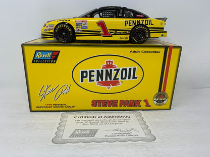 Revell Nascar #1 Pennzoil Steve Park 1998 Chevrolet Monte Carlo 1:18 Diecast