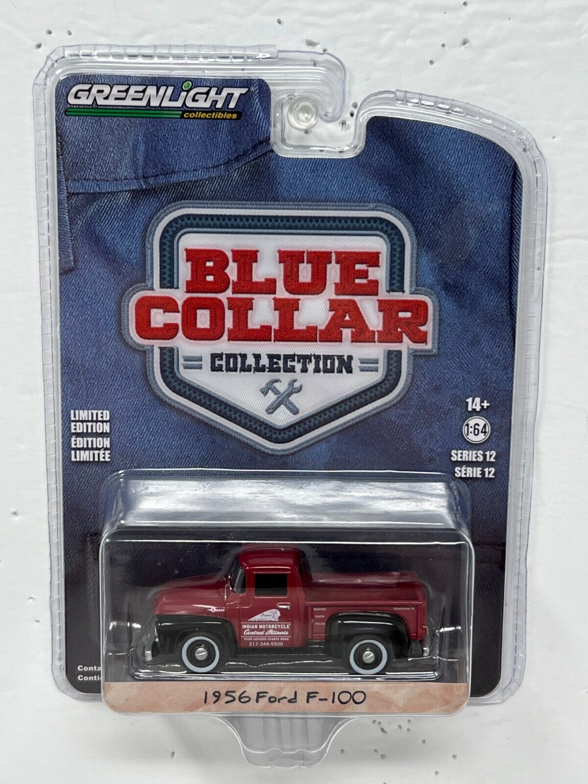 Greenlight Blue Collar Collection 1956 Ford F-100 1:64 Diecast