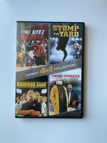 You Got Served / Gridiron Gang / Finding Forrester / Stomp the Yard (DVD, 2015)
