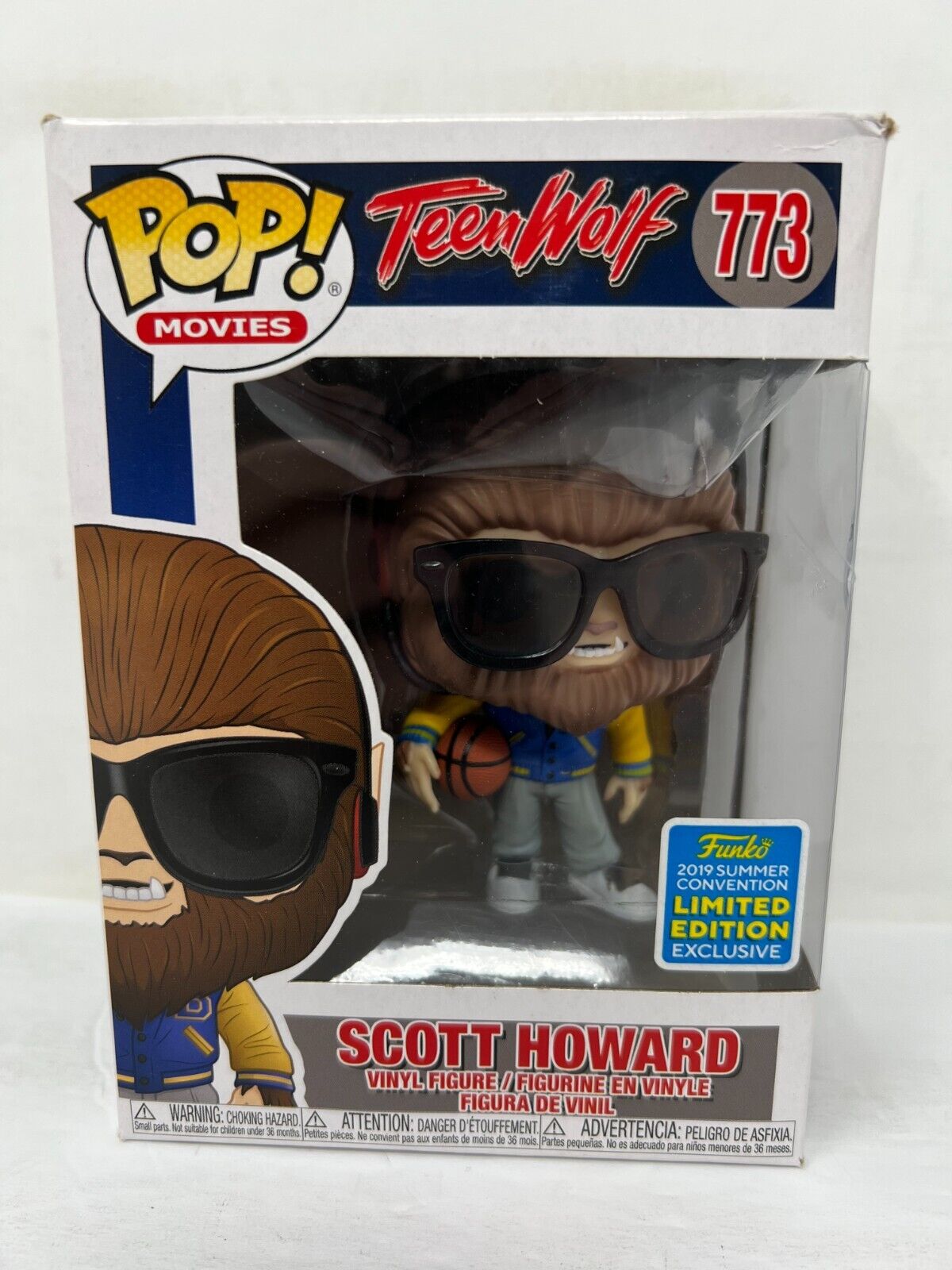 Funko Pop! Movies Teen Wolf #773 Scott Howard Vinyl Figure Vaulted