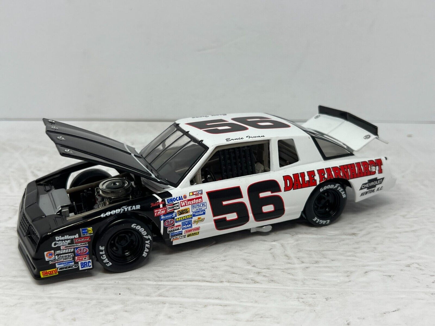 Action Nascar #56 Ernie Irvan Dale Earnhardt Chevy 1987 Monte Carlo 1:24 Diecast