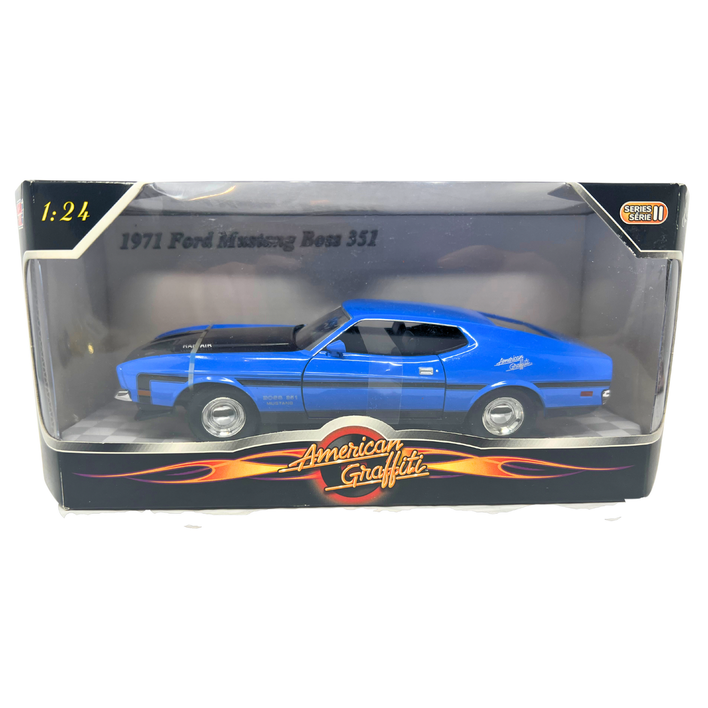 Motormax American Graffiti 1971 Ford Mustang Boss 351 1:24 Diecast