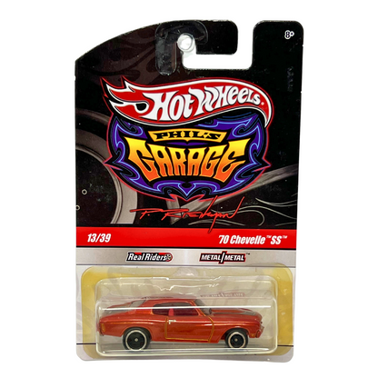 Hot Wheels Phil's Garage '70 Chevelle SS Real Riders 1:64 Diecast