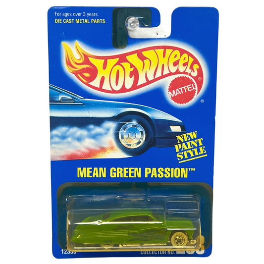 Hot Wheels 1991 Mean Green Passion #263 1:64 Diecast