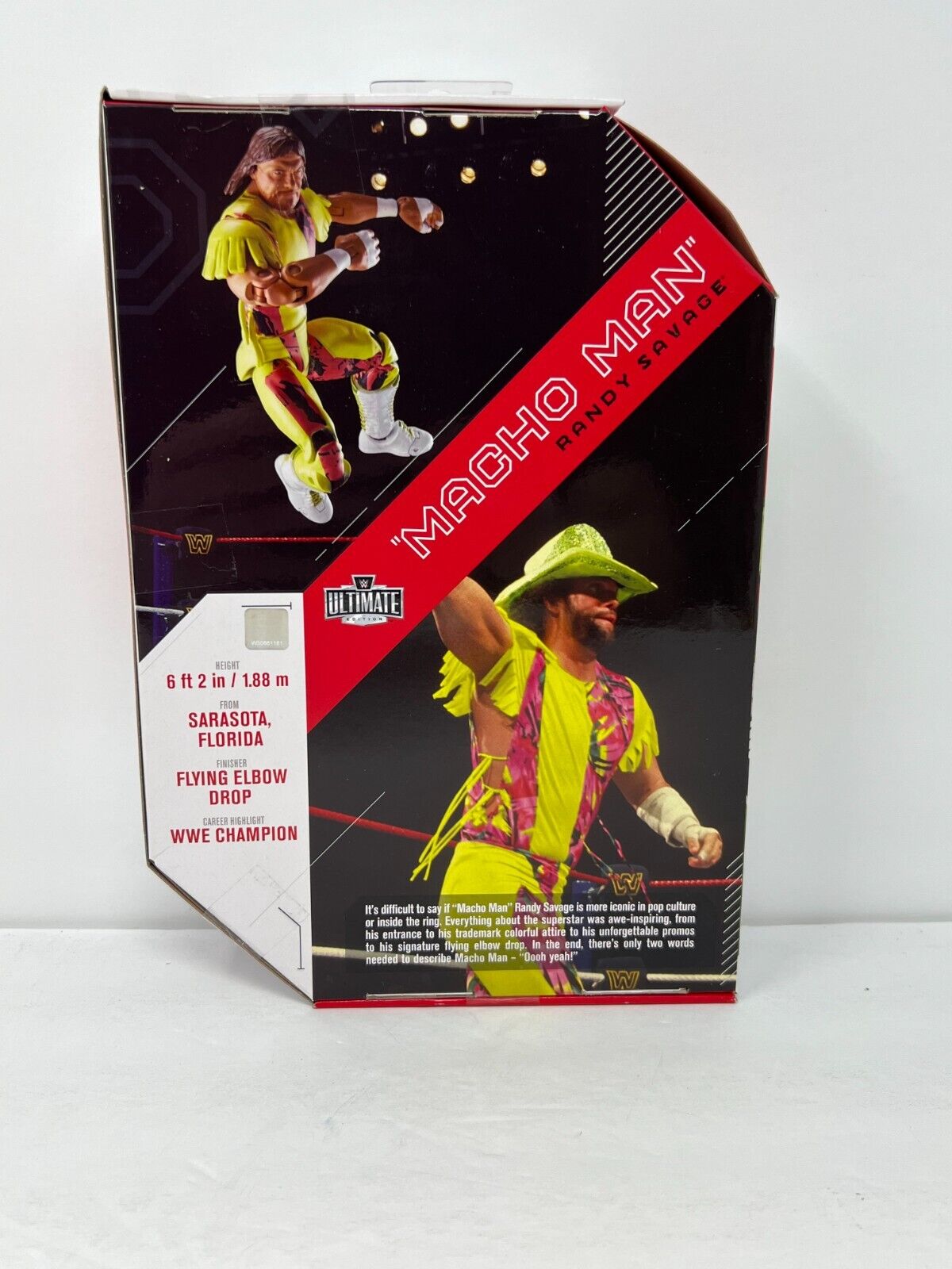WWE Macho Man Randy Savage Ultimate Edition Series 8 Action Figure Mattel Toys