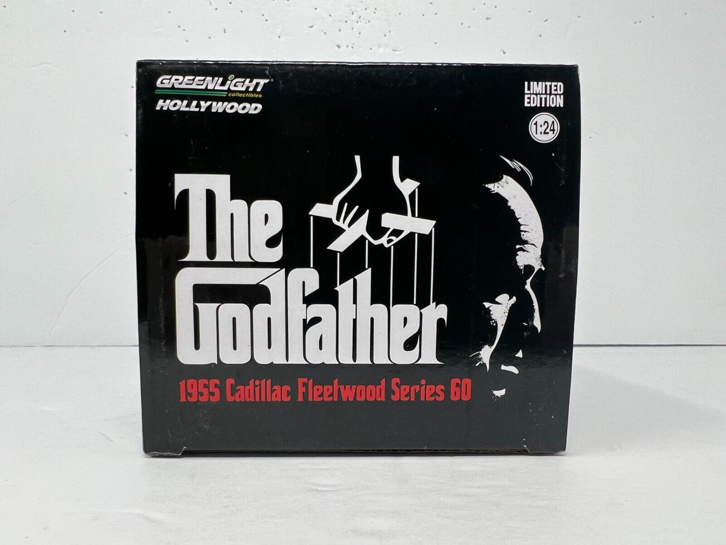 Greenlight Hollywood The Godfather 1955 Cadillac Fleetwood 1:24 Diecast