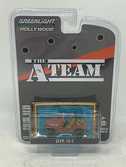 Greenlight Hollywood The A-Team Jeep CJ-7 1:64 Diecast