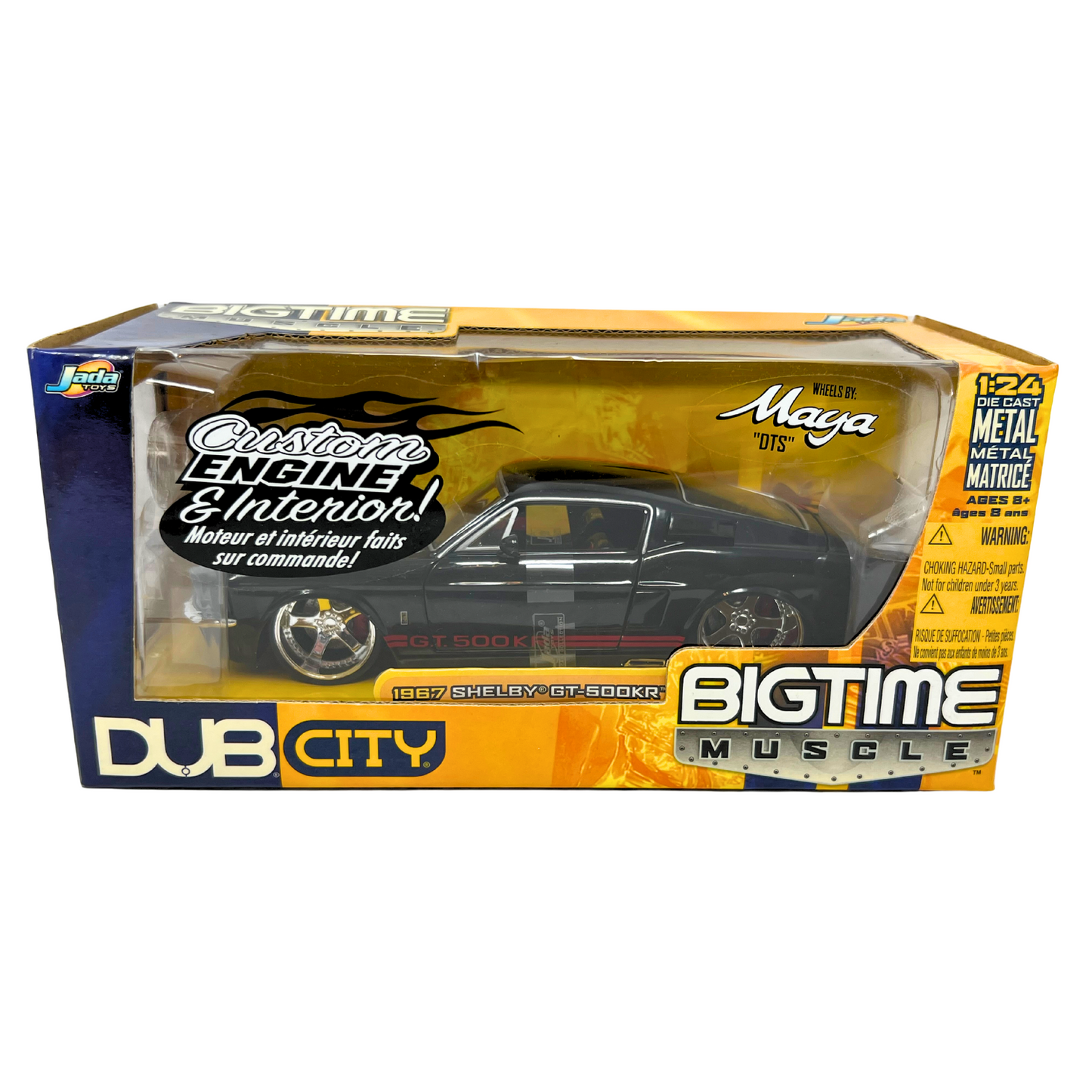 Jada Dub City Bigtime Muscle 1967 Shelby GT-500KR 1:24 Diecast