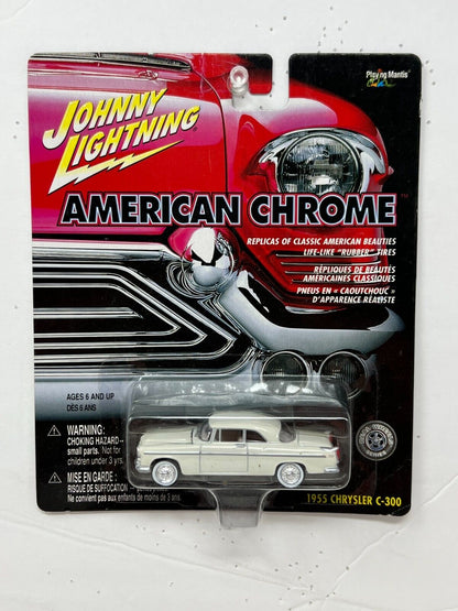 Johnny Lightning American Chrome 1955 Chrysler C-300 1:64 Diecast