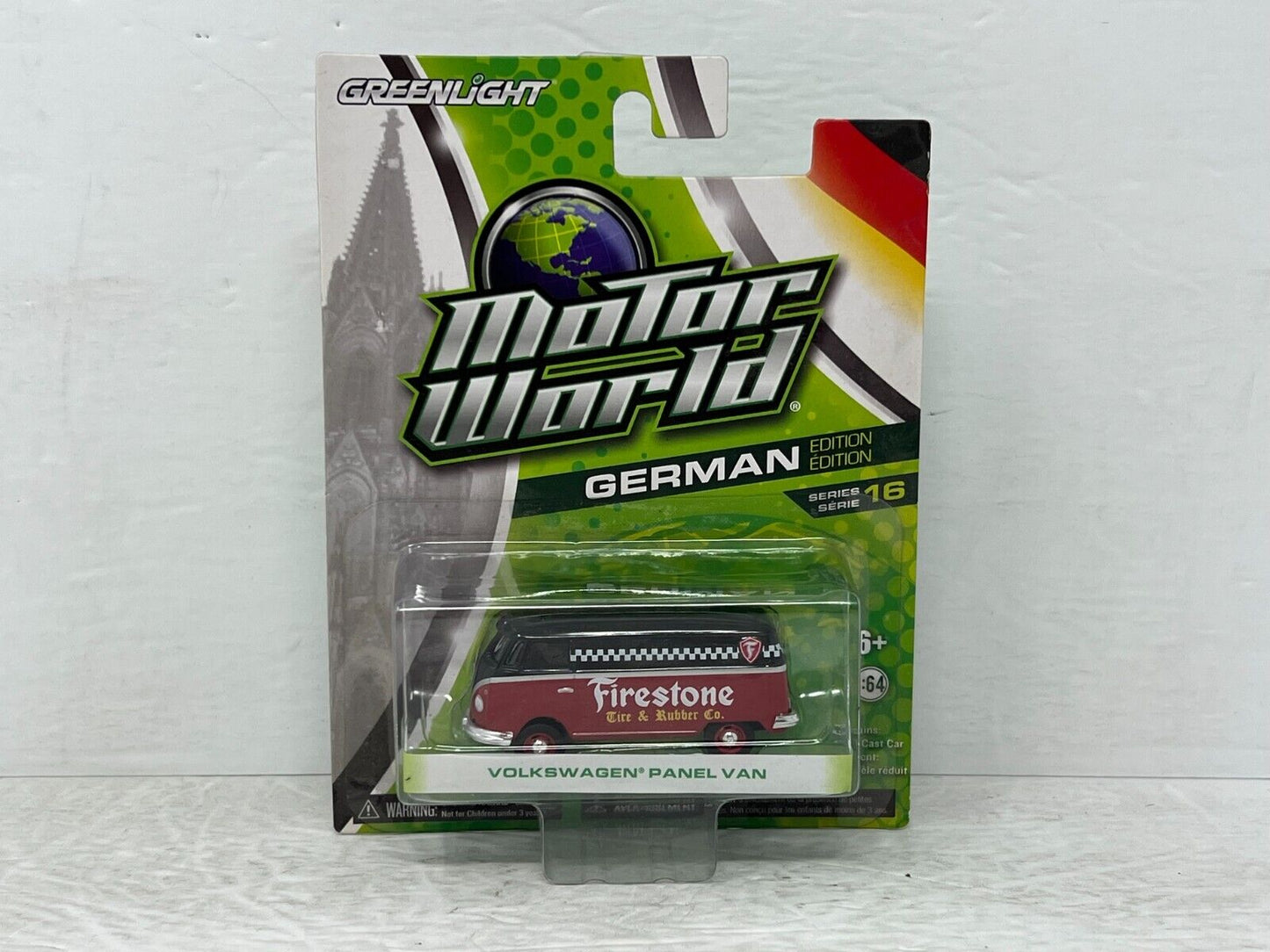 Greenlight Motor World German Edition Volkswagen Panel Van 1:64 Diecast