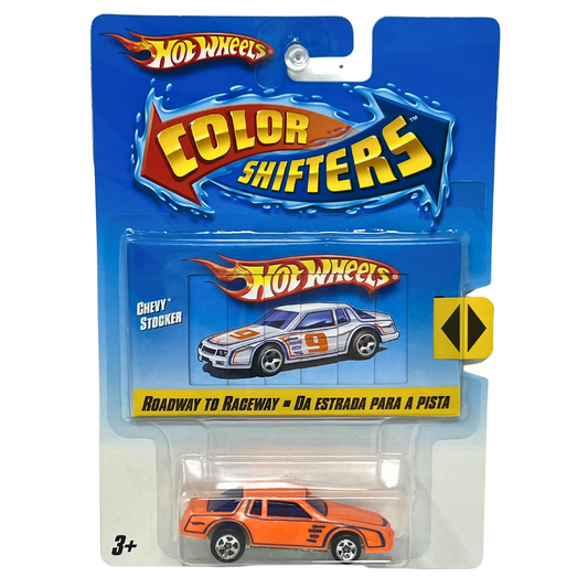 Hot Wheels Color Shifters Chevy Stocker Roadway to Raceway 1:64 Diecast