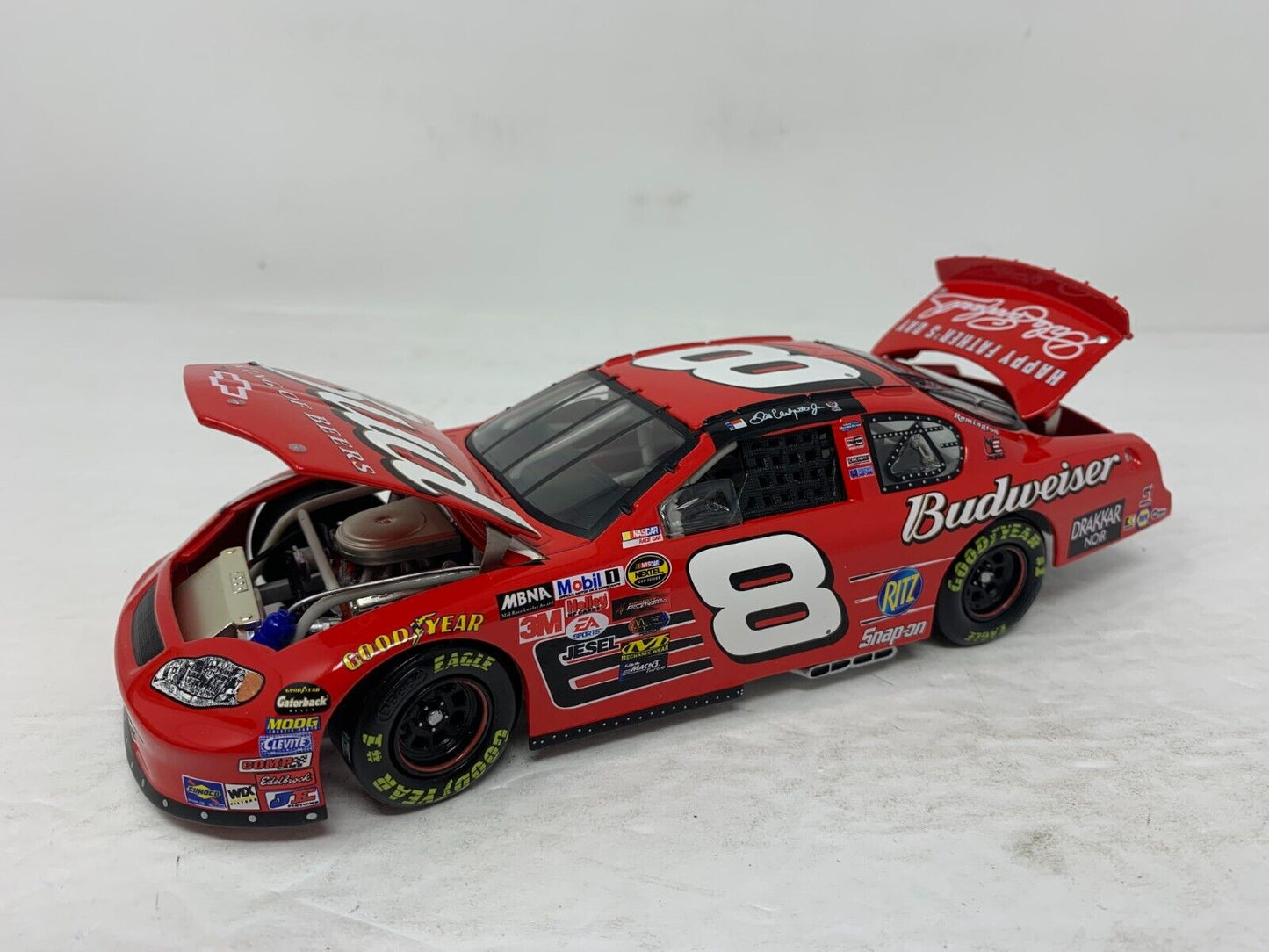 Action Nascar #8 Dale Earnhardt Jr. Bud Father's Day Monte Carlo 1:24 Diecast