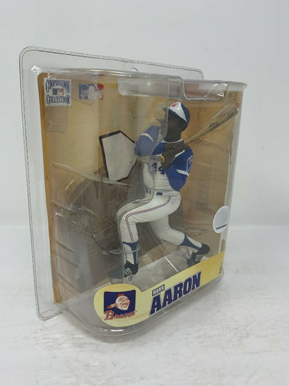 McFarlane MLB Cooperstown Collection Series 5 Hank Aaron Atlanta Braves White