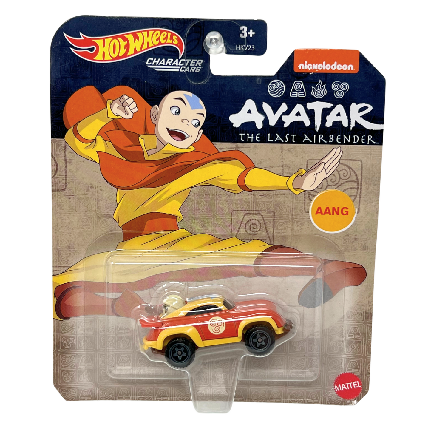 Hot Wheels Character Cars Avatar The Last Airbender AANG 1:64 Diecast