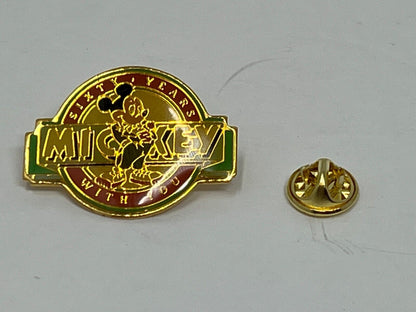 Mickey Mouse Sixty Years With You Disney Lapel Pin P2