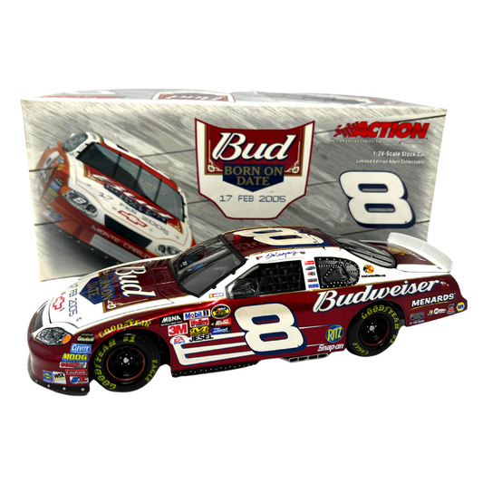 Action Nascar GM Dealers #8 Dale Earnhardt Jr. Born on Date Feb. 17 1:24 Diecast